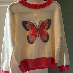 Baby Gap Girls Size 5 Butterfly Sweater